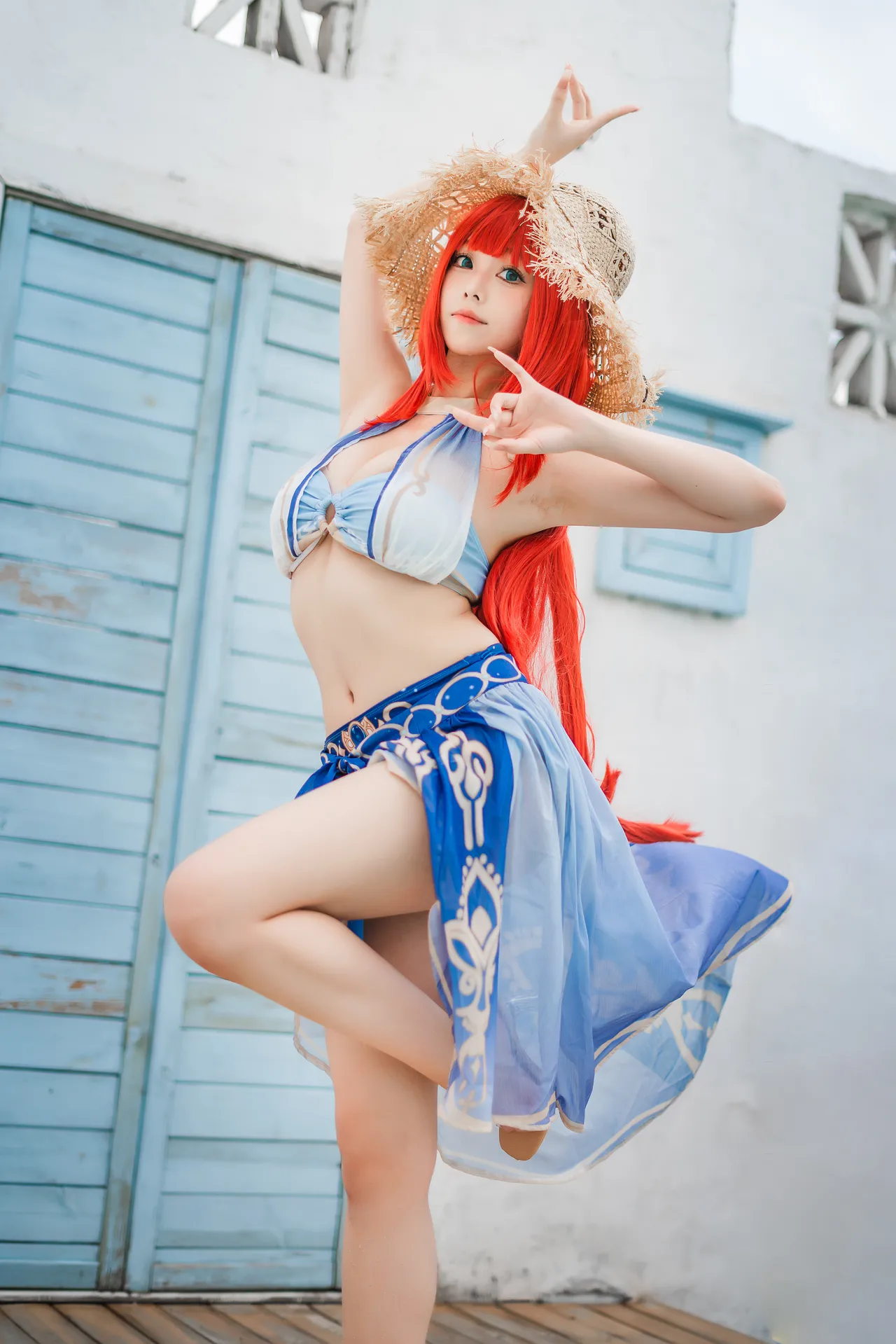 蜜汁猫裘 - Nilou Swimsuit-erohere12.webp